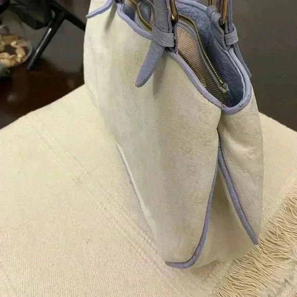 Dooney & Bourke Satchel baby blue y2k - Picture 12 of 16